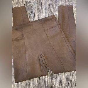 Spanx Suede Leggings
